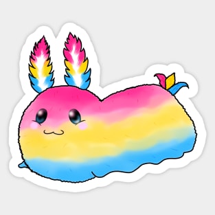 Sea bunny Pan pride Sticker